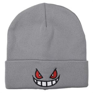 <span class=keywords><strong>Bonnet</strong></span> <span class=keywords><strong>tricot</strong></span>é brodé motif dessin animé Gengar, chaud, pour enfants, idéal pour l'automne, l'hiver, Noël, Halloween, Pâques, la Saint-Valentin - Product Image 6