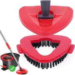 Accessoires ménagers vadrouille remplacer la brosse à récurer de base de tête avec ensemble de poignées Compatible avec le système O <span class=keywords><strong>Cedar</strong></span> 1 réservoir - Product Image 1