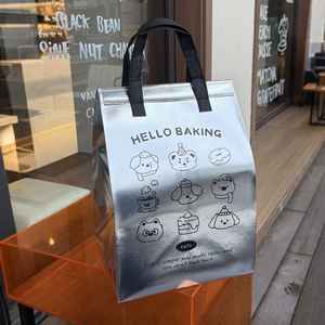 Sac isotherme jetable pour livraison de gâteaux d'anniversaire, boîte à gâteau spéciale 6 pouces 8 pouces, sac d'emballage pour livraison - Product Image 4