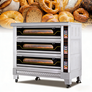 ราคาขายส่งเตาอบแก๊สและเตาอบไฟฟ้าเชิงพาณิชย์ เตาอบแบบธรรมดาสำหรับร้านเบเกอรี่ พร้อมราคา - Product Image 1