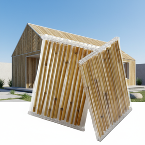 Panel <span class=keywords><strong>de</strong></span> Policarbonato con Estructura <span class=keywords><strong>de</strong></span> Láminas, Lámina <span class=keywords><strong>de</strong></span> PC <span class=keywords><strong>de</strong></span> Doble <span class=keywords><strong>Pared</strong></span> <span class=keywords><strong>de</strong></span> 4x8 con Tallos <span class=keywords><strong>de</strong></span> Caña Naturales para Cercas <span class=keywords><strong>de</strong></span> Jardín y Sombreado - Product Image 5