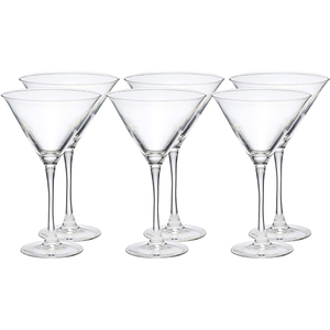 Copa de Martini Moderna de Lujo, de Vidrio Transparente, Reutilizable, para Fiestas, Bares y Uso Doméstico - Product Image 6