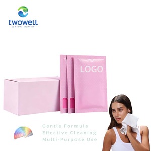 Lenços Umedecidos Orgânicos para Higiene Íntima Feminina, Embalagem Individual, Descartáveis no Vaso Sanitário - Product Image 1