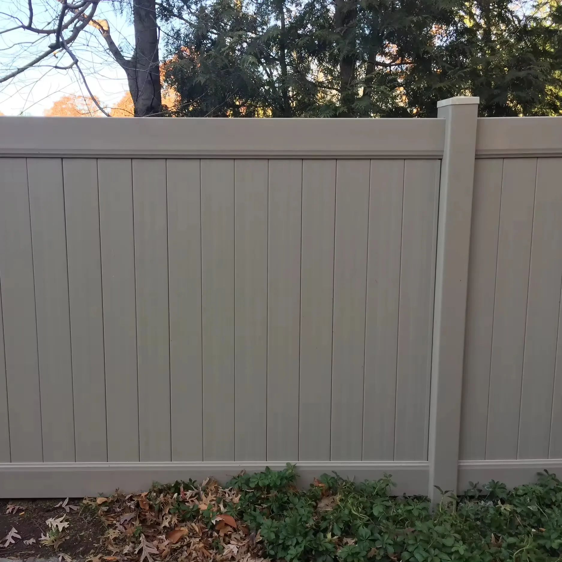 Pagar privasi standar AS, panel pagar privasi tinggi 8 kaki
