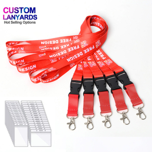 Factory Price Custom Sublimation Keychain <b>Lanyards</b> Logo Custom <b>Lanyard</b> with Neck Id Badge Card Holder - Product Image 2