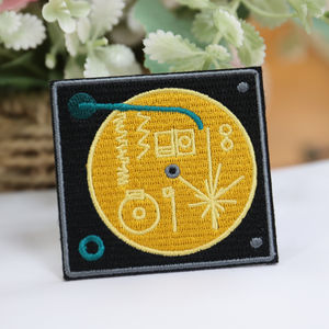 رقع قماشية مطرزة ومطبوعة بالورود صديقة للبيئة قابلة للكي على الملابس والقبعات للزينة - Product Image 2