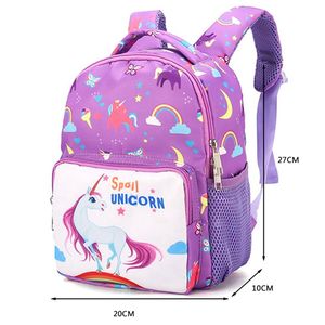 2021 nuovo cartone animato carino <span class=keywords><strong>unicorno</strong></span> zaino bambini borsa scuola materna borsa studenti zaino - Product Image 6
