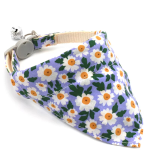 <span class=keywords><strong>Collar</strong></span> de perro de alta calidad con pañuelo de cuello de perro Margarita ajustable y toalla de saliva <span class=keywords><strong>Collar</strong></span> de perro con campana - Product Image 2