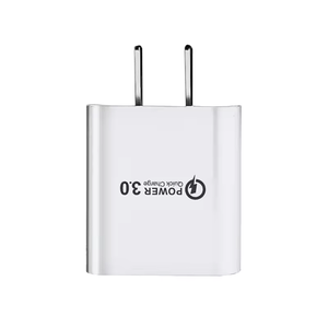 Chargeur de voyage portable 18W USB pour iPhone, chargeur 18W à charge rapide pour Android, pour smartphone - Product Image 3