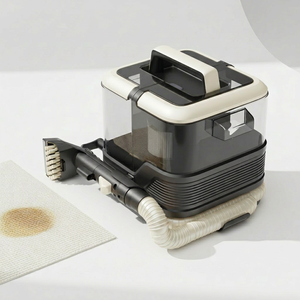 เครื่องทำความสะอาดแบบพกพาสำหรับคราบเปียกและแห้ง พร้อมแรงดูด 13KPA และไอน้ำร้อนสำหรับขจัดคราบบนผ้า - Product Image 2