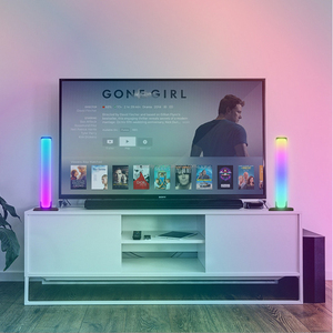 Barra de Luz LED RGB de Escritorio con Ritmo Musical, Control Remoto por Aplicación, Recargable por USB, Decoración <span class=keywords><strong>Navideña</strong></span> de Aluminio - Product Image 5