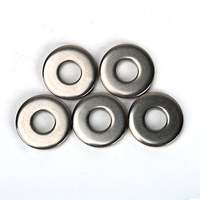 SUS 304 Stainless Steel Precision Spacer Washer Custom Round Spacing Washer Custom ID OD Thickness for Automotive