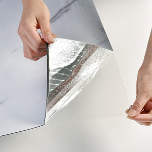 Carta da parati moderna in marmo oro Art 3D adesivo da parete grande fondo di fabbrica per Hotel centro commerciale decorativo impermeabile a prova di umidità - Product Image 6