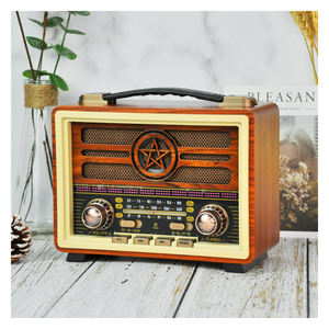 M-2026BT Meier Big Vintage Rechargeable Am <span class=keywords><strong>Fm</strong></span> Sw Portable <span class=keywords><strong>Radio</strong></span> Phillips en ont besoin - Product Image 4