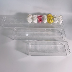 Caja de Acrílico Transparente de 36 Orificios para Flores, Rosas Eternas Preservadas, Caja de Exhibición Transparente para Ramos, Regalos para el Día de San Valentín y el Día de la Madre - Product Image 4