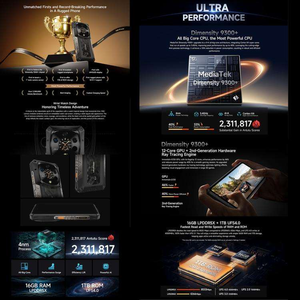 สมาร์ทโฟน Ulefone Armor 28 Ultra รุ่นทนทานพิเศษ 5G AMOLED 120Hz 16GB 1TB 10600mAh กล้องมองกลางคืน IP68 NFC โทรศัพท์มือถือพร้อมกล้องมองกลางคืน - Product Image 5