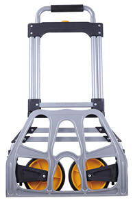 चीन फोल्डेबल हैंड ट्रक कैस्टर व्हील्स फोल्डिंग हैंड ट्रॉली - Product Image 5