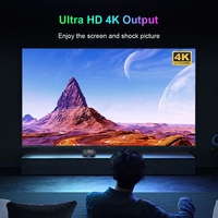 Reproductor Multimedia de Video para TV, Decodificador Android TV Inalámbrico Wifi 8k 4k 1080p 6k 4g 32g 8g Dual Octa Core 1000mbps