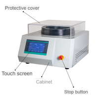 HZPG-250 Nouvelle Polisseuse Vibrante Métallographique de Bureau Haute Fréquence Entièrement Automatique à Commande PLC pour Échantillons Métalliques