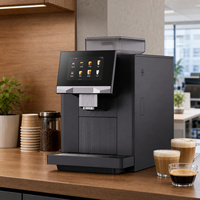Machine à café automatique commerciale K3 PRO, machine à expresso du grain à la tasse avec écran tactile et broyeur, fabricant OEM ODM pour café