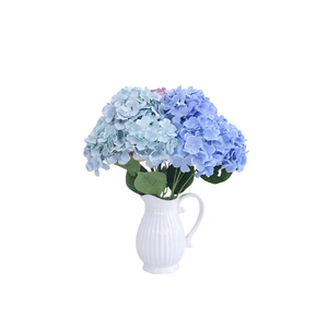 Flores Artificiales de Alta Calidad con 5 Cabezas, Hortensia de un Solo Tallo para Decoración del Hogar, Bodas y Festivales - Product Image 2