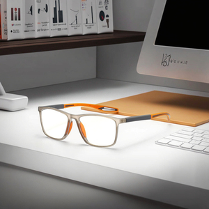 Gafas Ópticas Cuadradas con Montura Completa <span class=keywords><strong>de</strong></span> Material TR90, Gafas Deportivas con Graduación <span class=keywords><strong>para</strong></span> <span class=keywords><strong>Hombre</strong></span>, Montura <span class=keywords><strong>para</strong></span> Miopía - Product Image 6