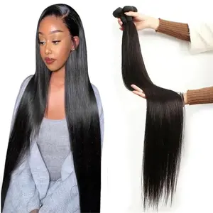 10A Mink Brazilian Hair Bundles, 100 Remy Virgin Cuticle Aligned Human Hair, Free Sample Unprocessed Hair Bundles With Closure