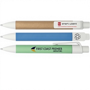 Stylo publicitaire fantaisie en papier recyclé écologique de haute qualité, imitation antique européenne, nouveauté, vente chaude, produit simple - Product Image 1