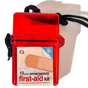 Hızlı Yara Bakımı ve Dezenfeksiyon için Temel Malzemeleri İçeren Hepsi Bir Arada Nefes Alabilen Taşınabilir İlk Yardım Çantası - Product Image 2