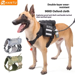 Chaleco táctico de nuevo estilo para perros grandes, arnés para perros resistente al agua para exteriores, arnés táctico a prueba de escape para perros medianos y grandes - Product Image 2