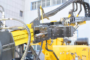 저렴한 가격 <span class=keywords><strong>15m</strong></span> 깊이 Jk410C 크롤러 장착 토파머 드릴링 장비 판매 기계 - Product Image 4