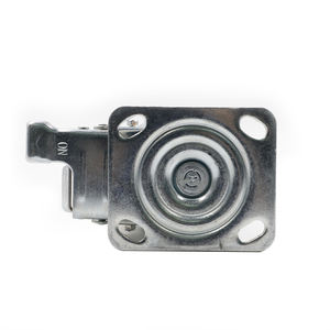 Roues pivotantes en <span class=keywords><strong>nylon</strong></span> noir personnalisées de haute qualité 2026 avec frein - Product Image 5