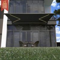 Auvent cassette intégrale Dimensions Hue pour jardin, balcon, café, extérieur, usage commercial et résidentiel, protection solaire, pour distributeurs européens et approvisionnement en gros