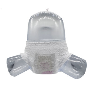 Muestras Gratis al por Mayor, Pantalones Menstruales Desechables Súper Absorbentes, Cintura Elástica 360°, Pantalones Menstruales a Prueba de Fugas, Pantalones Sanitarios - Product Image 1