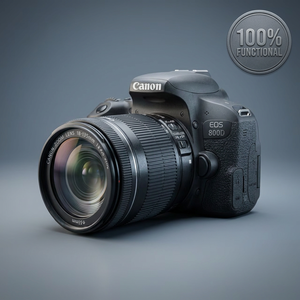 กล้องมือสองขายส่ง <span class=keywords><strong>Canon</strong></span> 800D <span class=keywords><strong>18</strong></span>-135mm IS 24.2MP Dual PixelAF WiFi ซูมสำหรับเดินทาง DSLR วิดีโอ วล็อกกิ้ง รับรองคุณภาพ พร้อมใช้งาน - Product Image 1