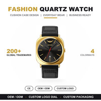 Montre à quartz SKMEI 1884 de luxe pour homme, bracelet en cuir personnalisable, boîtier en alliage de zinc, cadran de 42 mm, affichage à aiguilles, édition limitée