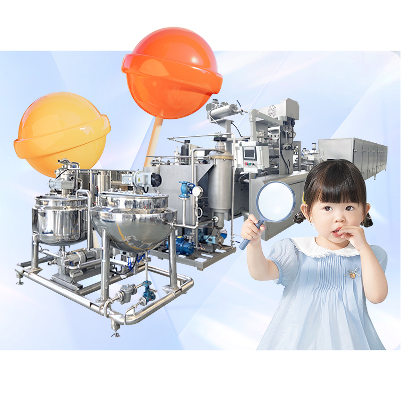Vitamin B12 Vitamin a C Buds and Lollipop Paper Stick Ball Lollipop Making Machinery