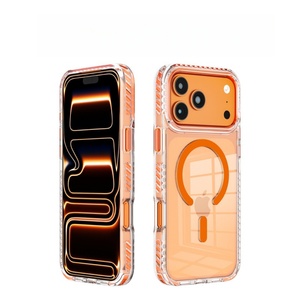 เคสกันกระแทกแบบไฮบริด PC + TPU สำหรับ iPhone 16 15 14 13 12 11 Pro Max, เคส iPhone 17 แม่เหล็กอะคริลิค - Product Image 2