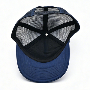 Casquette Trucker en Toile Bicolore à Maille, Visière Haute, Broderie 3D, Réglable, Respirante, Idéale pour le Sport et les Loisirs - Product Image 2