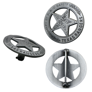 Insignia de Metal Moderna Personalizada de Fábrica con 20 Años de Experiencia, Estilo US Ranger, para Accesorios de Cine y Televisión - Product Image 1