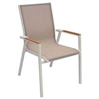 Ensemble de salle à manger d'extérieur en bois avec plateau extensible, structure en aluminium, design traditionnel, imperméable, garantie de 2 ans