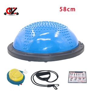 ลูกบอลทรงครึ่งวงกลม CZFIT (PVC) พื้นผิวกันลื่นสำหรับออกกำลังกายที่บ้าน ฟื้นฟูสมรรถภาพ ฟิตเนส โยคะ เสริมสร้างกล้ามเนื้อแกนกลาง - Product Image 6
