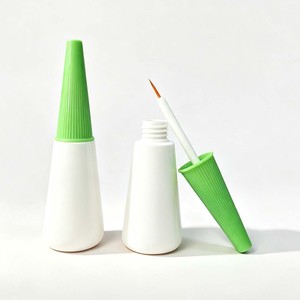Conical Empty Eyeliner & Mascara Tube Custom Color Plastic Cosmetic <b>Bottle</b> with <b>Brush</b> ABS Eyelash Container Makeup Packaging - Product Image 1