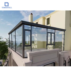 Terraza de aluminio con solárium |   Invernadero de Vidrio Ahorrador de Energía con Doble Acristalamiento Aislante para Casas en el Reino Unido y Europa - Product Image 5