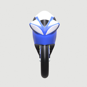 Jouet en plastique de moto de dessin animé, cadeau promotionnel portable, objet décoratif - Product Image 2
