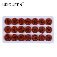 UKIQUEEN Rose éternelle naturelle véritable, immortelle, éternelle, longue durée de vie, conservée, pour la Saint-Valentin