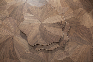 Parquet di Lusso in Legno Multistrato a Motivo Loto, Monocolore o Multicolore, per Interni - Product Image 5