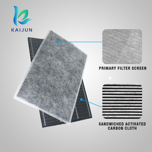 Filtro de formaldehído de degradación KAIJUN, filtro de carbón activado de tela de fibra de FZ-A60HFE de, para afilados, para el mejor de los casos - Product Image 5