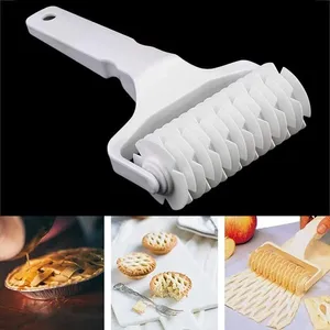 Rouleau à pizza, roulette à pâtisserie, roulette à treillis pour pizza, outils pour steak Wellington, outils de cuisine et de pâtisserie - Product Image 4