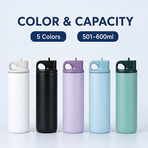 Stainless Steel Double-layer Vacuum <b>Insulated</b> <b>Cup</b> with Suction Nozzle-style Duckbill Straw for Wholesale Purchase - Product Image 5